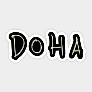 Doha Sticker